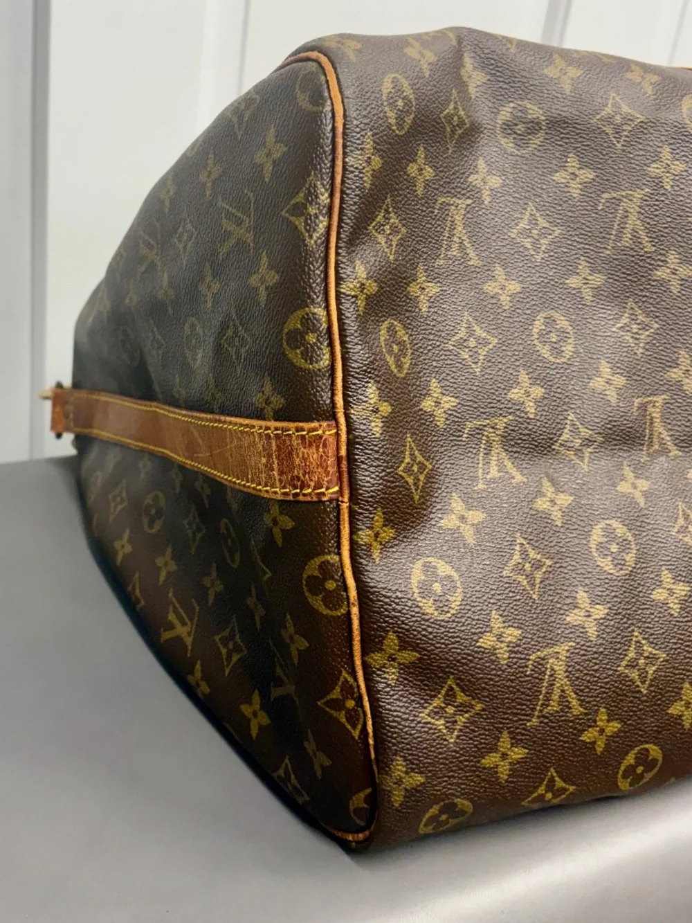 Vintage Louis Vuitton Keepall Bandouliere 60 Monogram Canvas